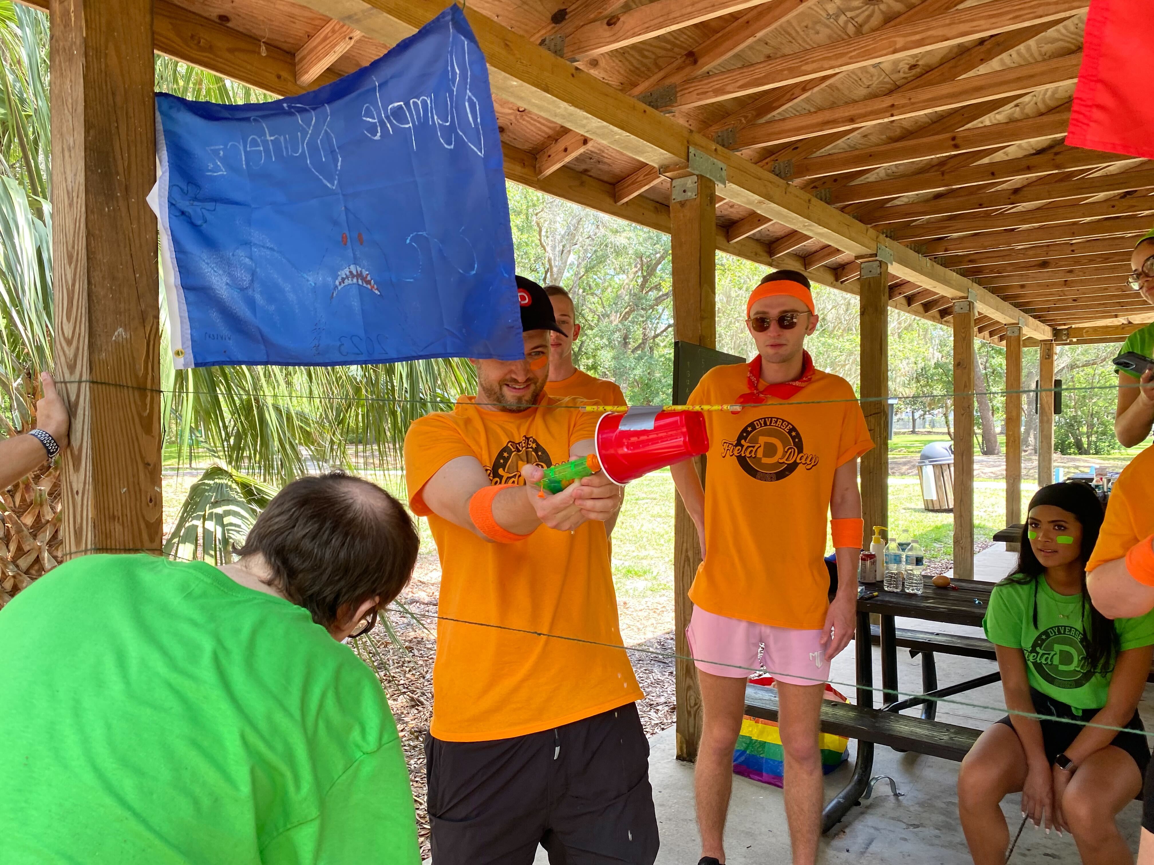 Fun games at field day